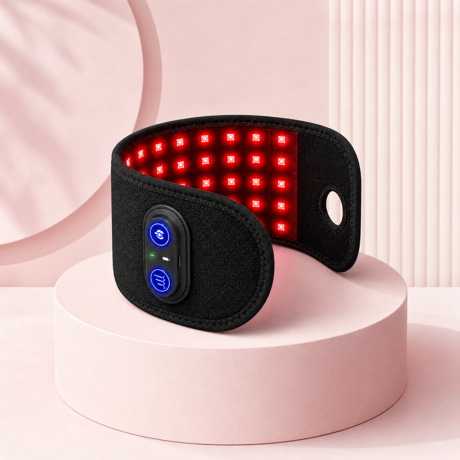 LumiHand red light hand wrap - podium - packshot