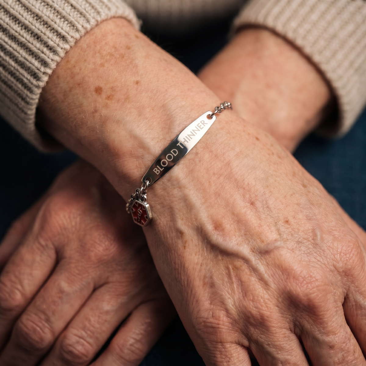 PulsePoint blood thinner medical ID bracelet